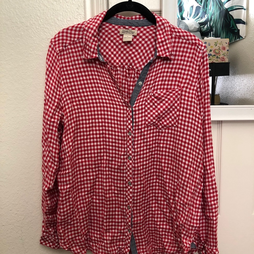 Lucky Brand Plaid Shirt
